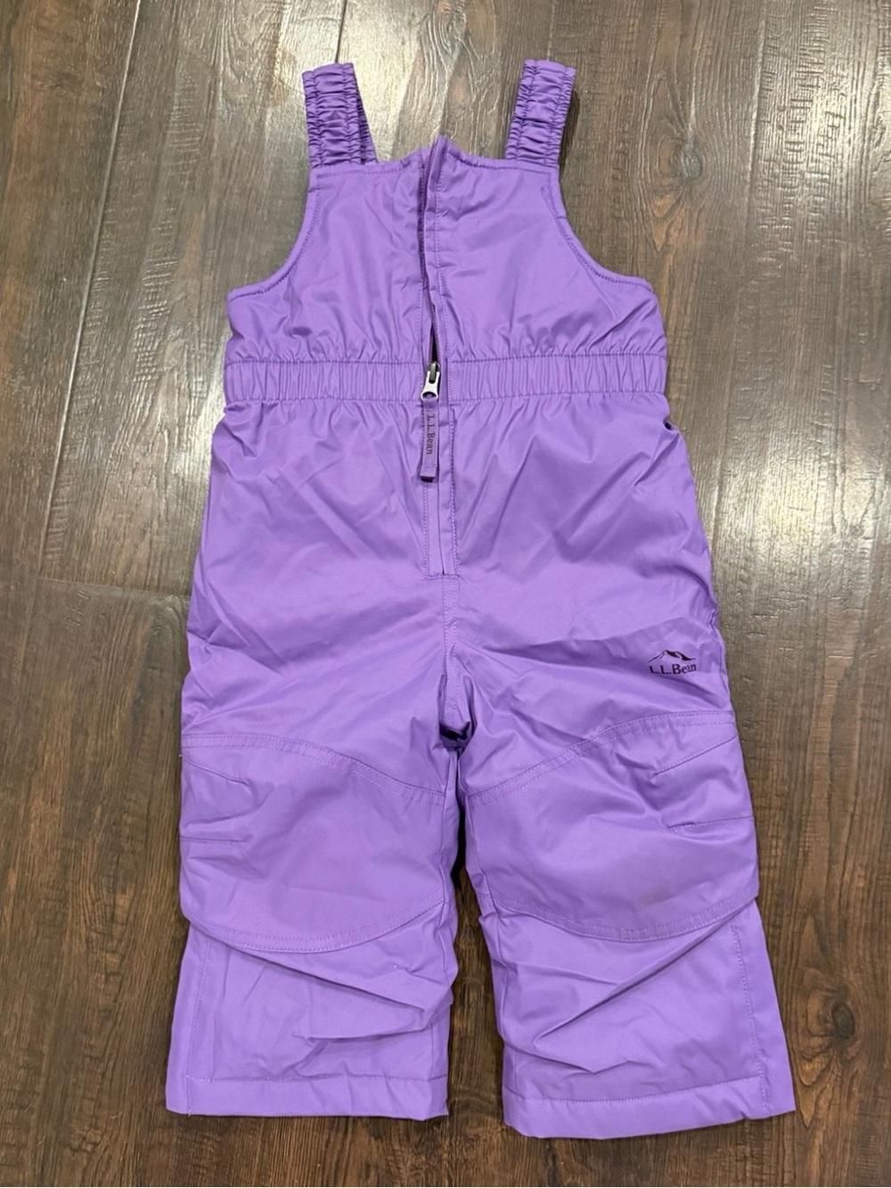 L.L.Bean Purple Snow Bibs